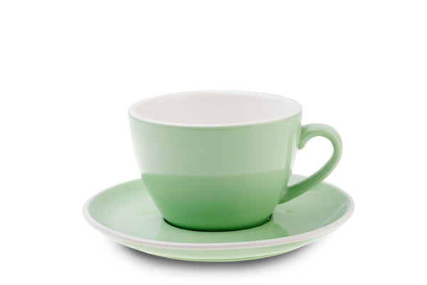 GREEN 12oz Cup & Saucer