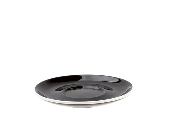 BLACK 10oz Cup & Saucer
