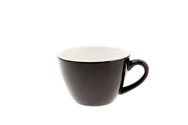 BLACK 10oz Cup & Saucer