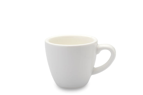 WHITE 3oz Cup & Saucer