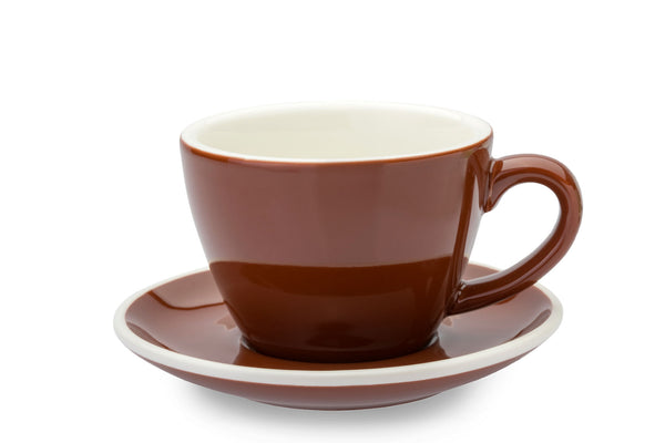 BROWN 6oz Cup & Saucer