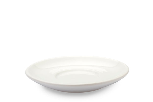 WHITE 6oz Cup & Saucer