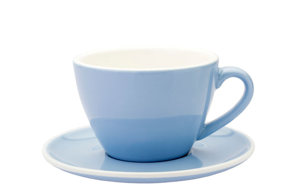 SKY BLUE 10oz Cup & Saucer