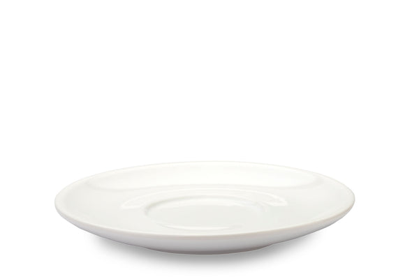 WHITE 10oz Cup & Saucer