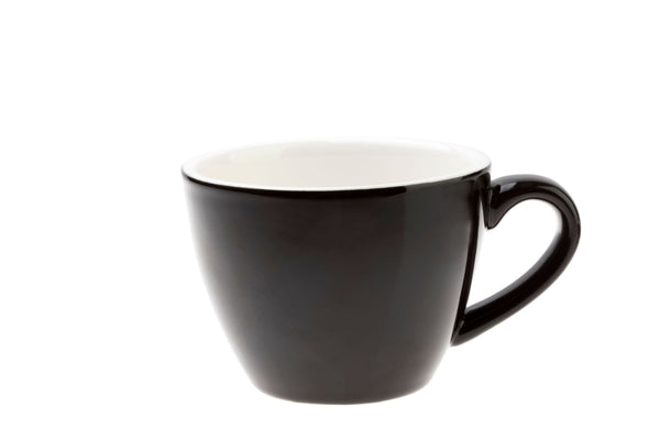 BLACK 8oz Cup & Saucer