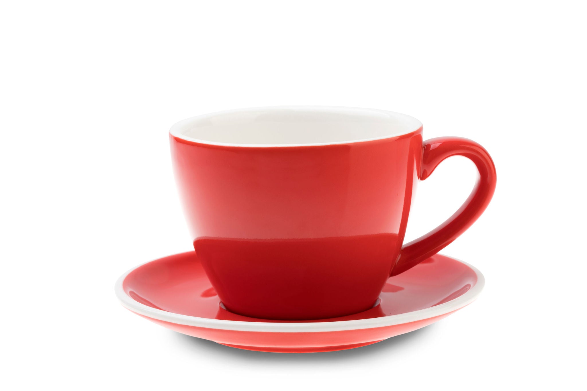 RED 8oz Cup & Saucer