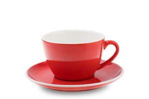 RED 12oz Cup & Saucer
